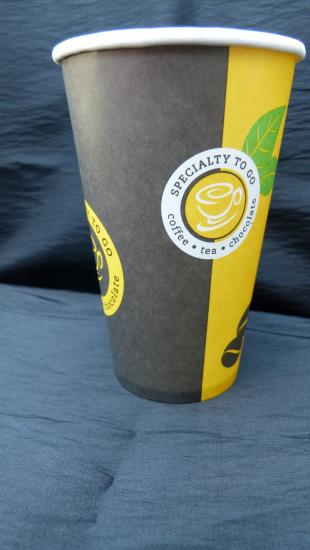 Papírový kelímek COFFEE 2GO - Latte 400 ml