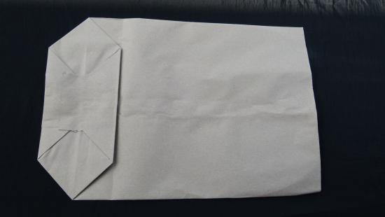 Sáček papírový s křížovým dnem - 2vrstvý &quot;přebalový&quot; (5kg)