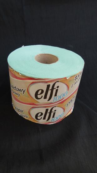 Toaletní papír ELFI 1000 - barevný
