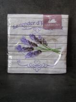 Papírové ubrousky "LAVENDER" 3-vrstvé