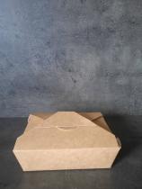 Lunch box papírový 750 ml - přírodní