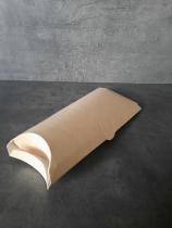 Papírová kapsa EKO na wrap / tortillu 200x70x55 mm hnědá