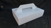 Krabice na zákusky - nosič 27x18x8 cm